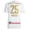 Virallinen Fanipaita FC Bayern München Muller 25 Vieraspelipaita 2022-23 - Miesten